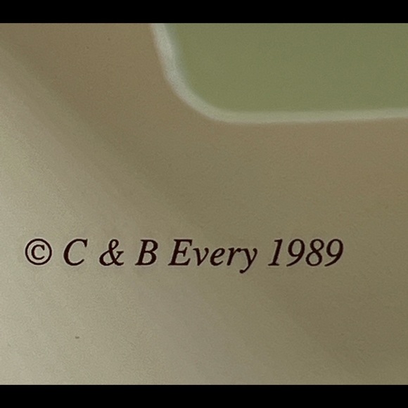 C & B Every Krebs Victorian Hand Blown Glass 1989 Christmas Ornament - Picture 4 of 8